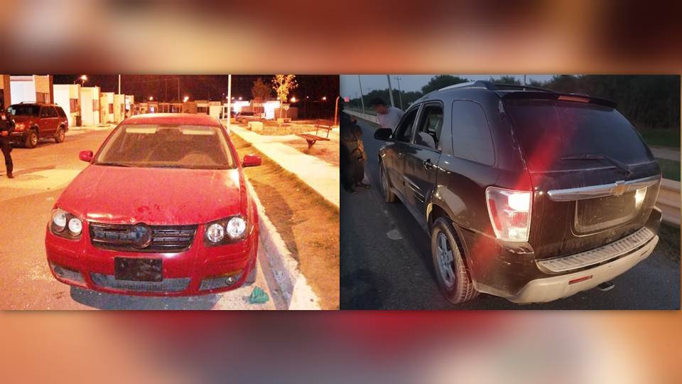 En dos hechos distintos recupera en Reynosa dos vehículos con reporte