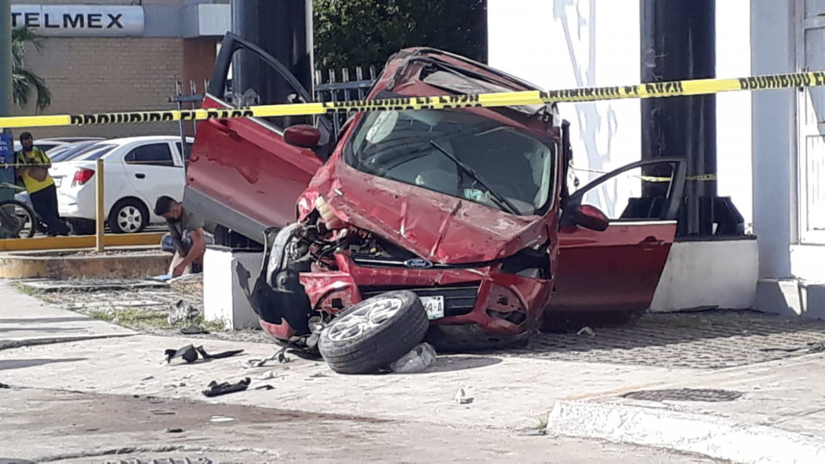 Al Menos Cuatro Lesionados En Espectacular Accidente Registrado En La