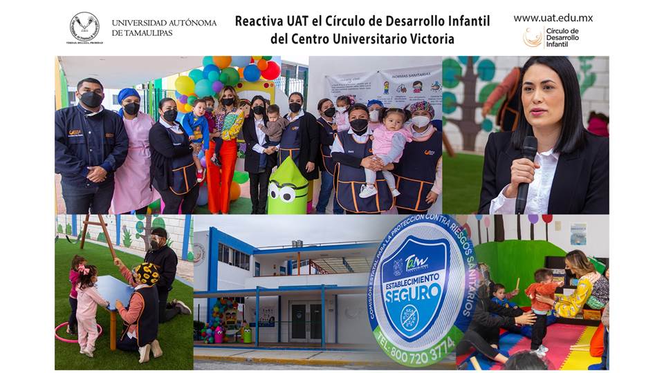 Reabre UAT Actividades Presenciales En Estancia Infantil Para Hijos De