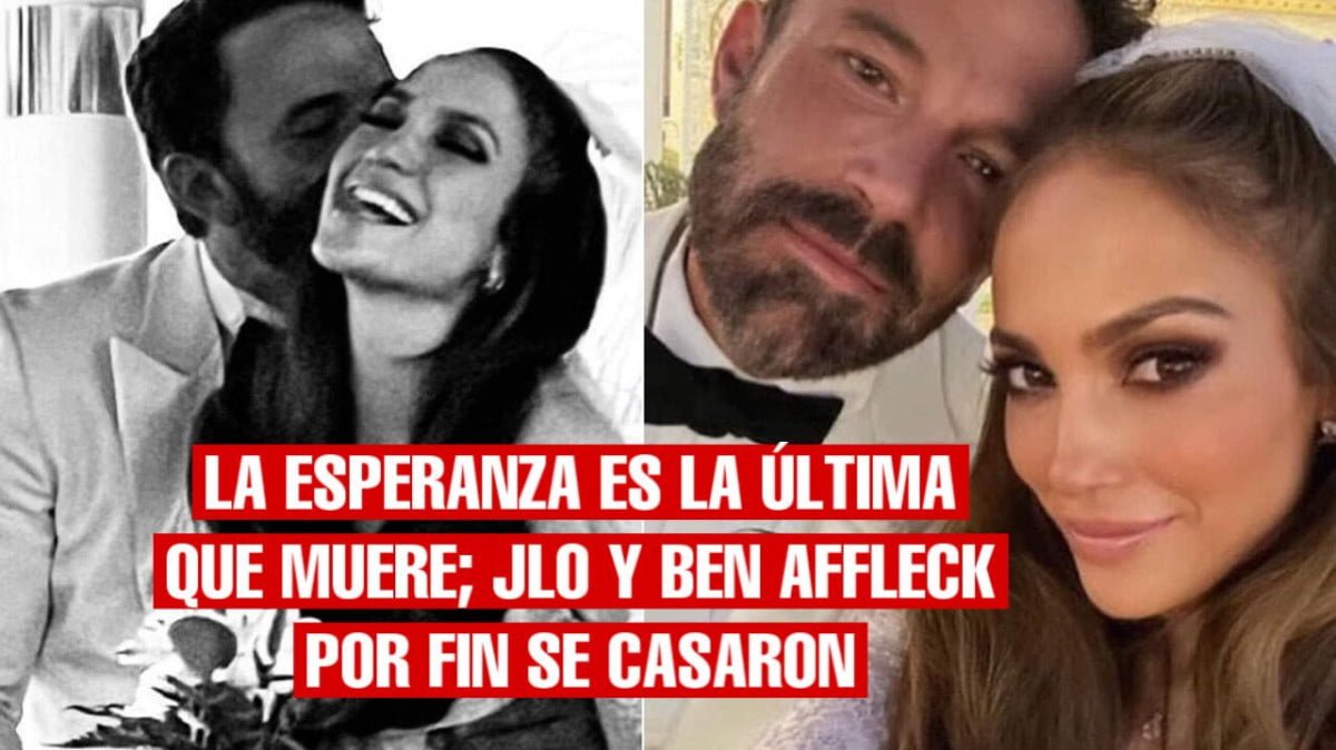 Jennifer Lopez Y Ben Affleck Se Casan En Las Vegas Noticias Siete