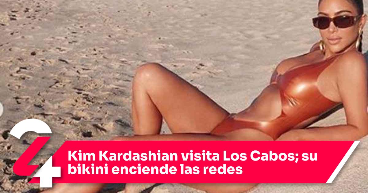 Kim Kardashian Visita Los Cabos Su Bikini Enciende Las Redes Noticias Siete