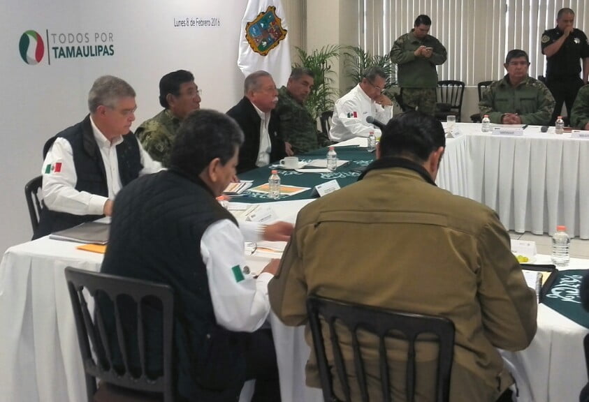 Se reúne Egidio Torre con mandos de Seguridad