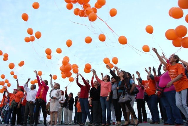 Celebran en Tampico el Día Naranja para prevenir la violencia contra la mujer