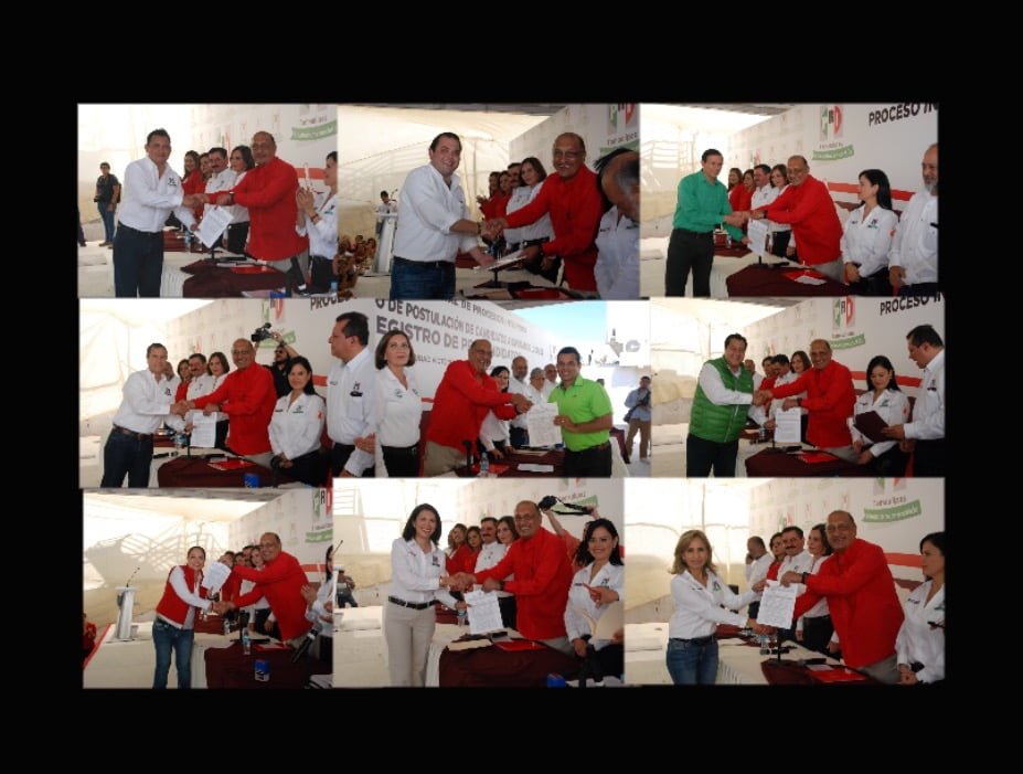 Se registran 9 aspirantes a diputados locales del PRI