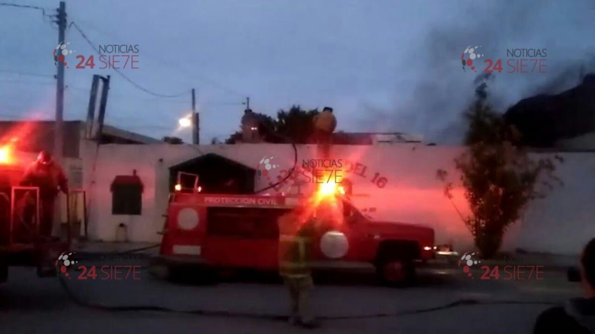 Se incendia restaurante “La Casita del 16”