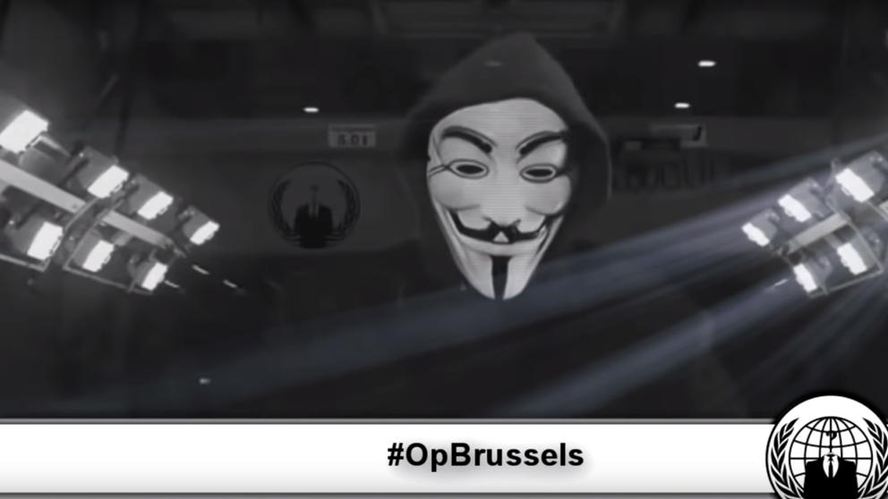 Anonymous amenaza al EI por atentados en Bruselas