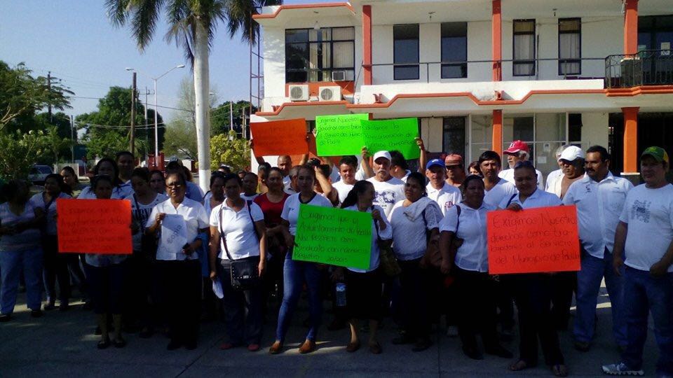 Despiden injustificadamente a trabajadores en Padilla