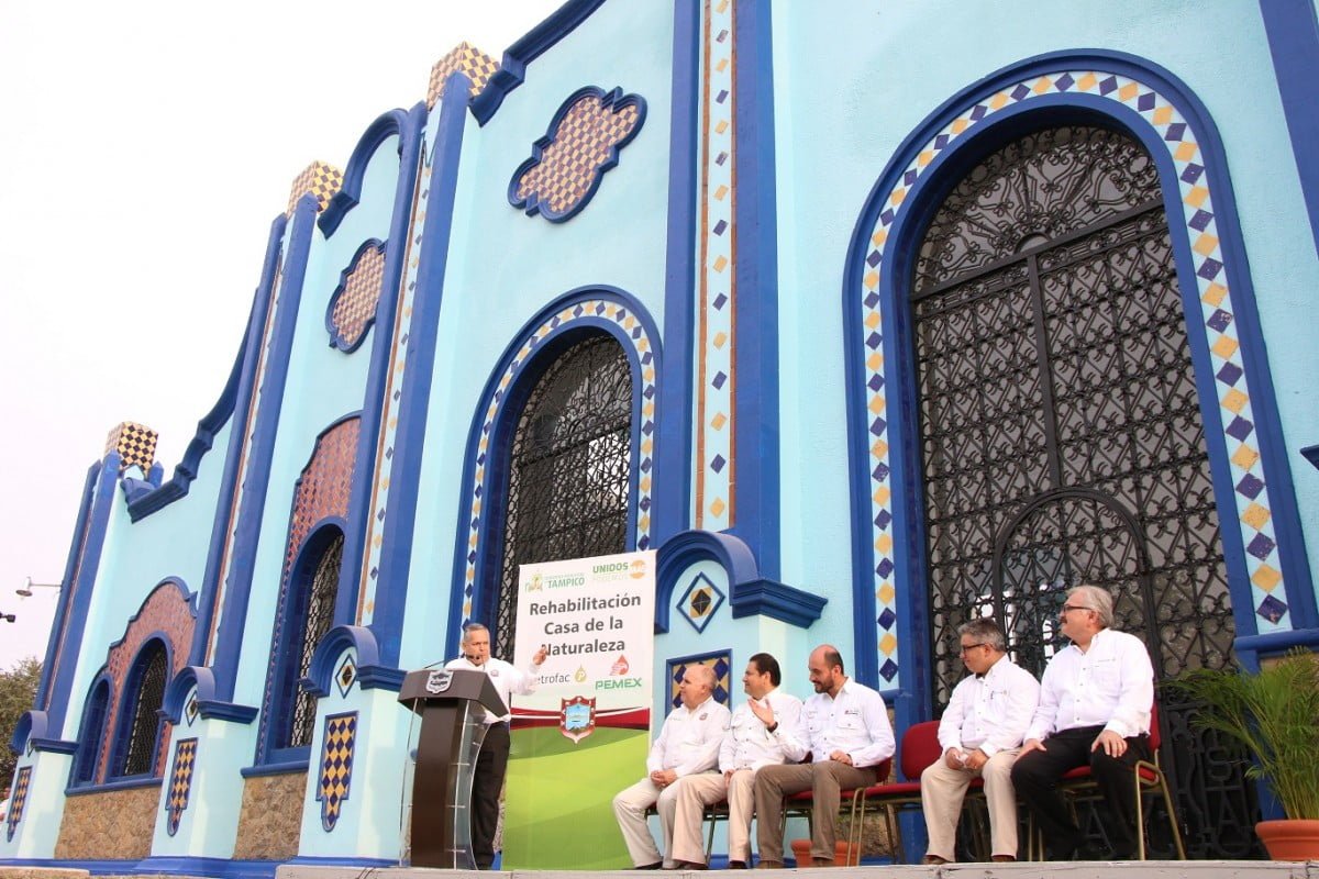 Rehabilitan Casa de la Naturaleza en Tampico