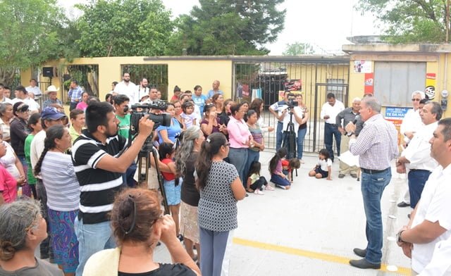 Sigue la entrega de obras de pavimentación en colonias de Reynosa