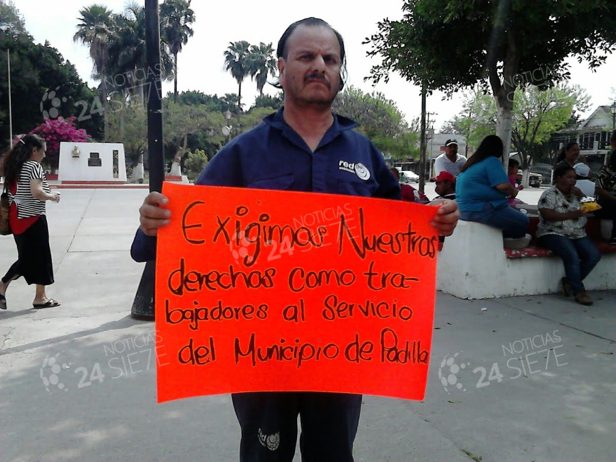 Sigue plantón en Nuevo Padilla, acusan a alcalde de violar la ley