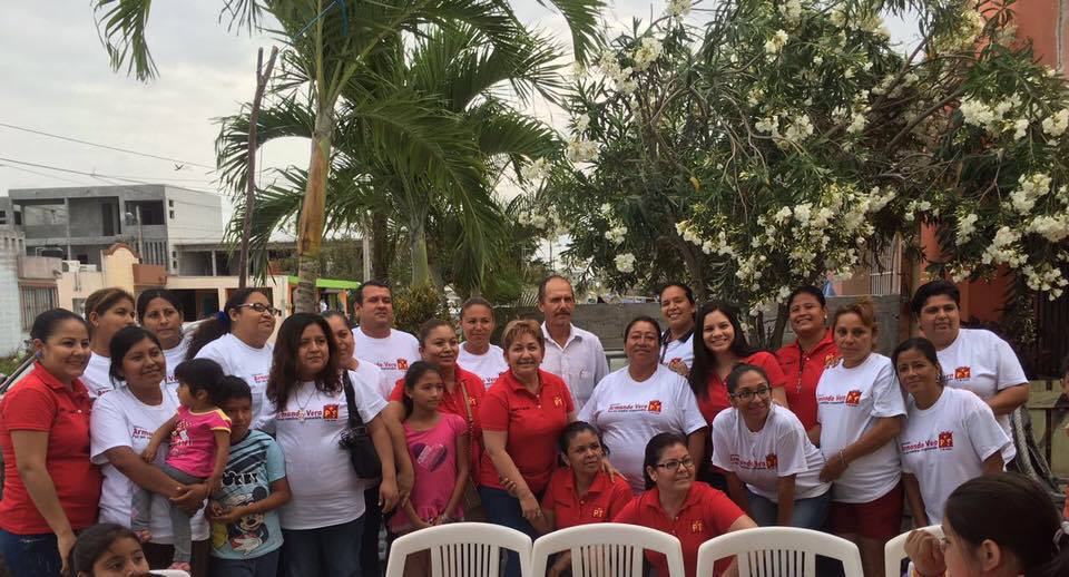 Visita Armando Vera a simpatizantes en Nuevo Laredo