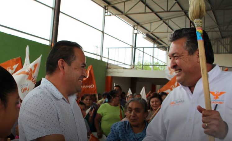 Gustavo Cárdenas recorre colonia Echeverria de Victoria
