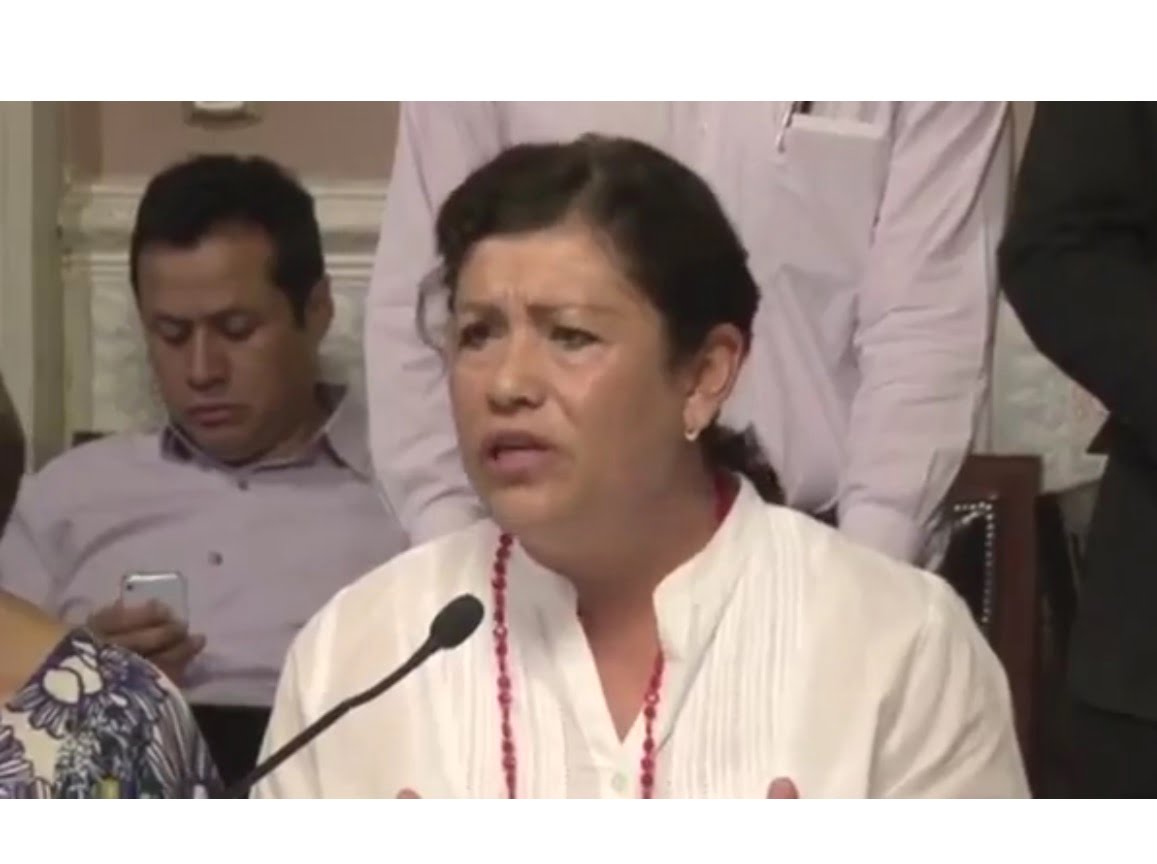 Diputada pide a indígenas no aspirar a trabajar en escritorio