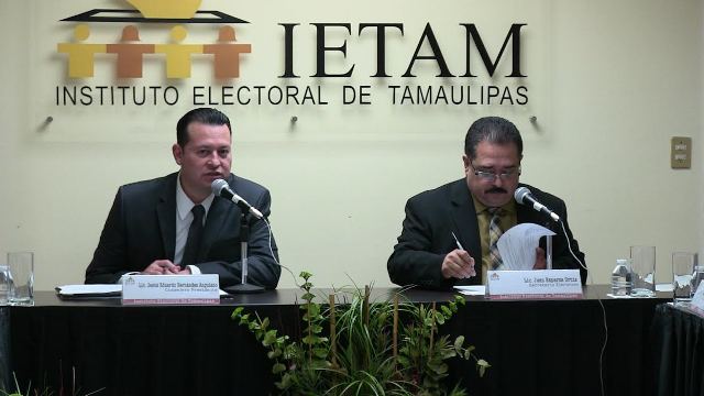 IETAM descarta incidentes en lo que va del proceso electoral
