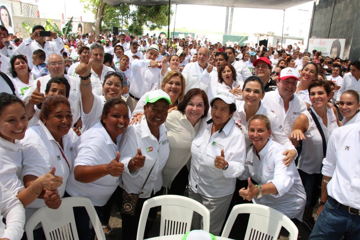 Despicadoras de Tampico apoyan a Baltazar y Magda Peraza