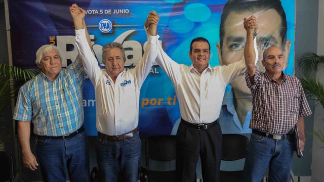 Sindicato de la CTM se suma a Enrique Rivas