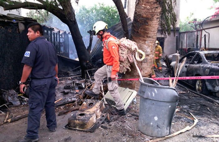 Mueren 3 menores calcinados tras incendiarse su casa