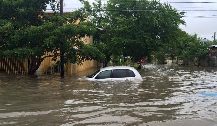 Mantiene PC operativos en colonias afectadas por lluvias en Matamoros