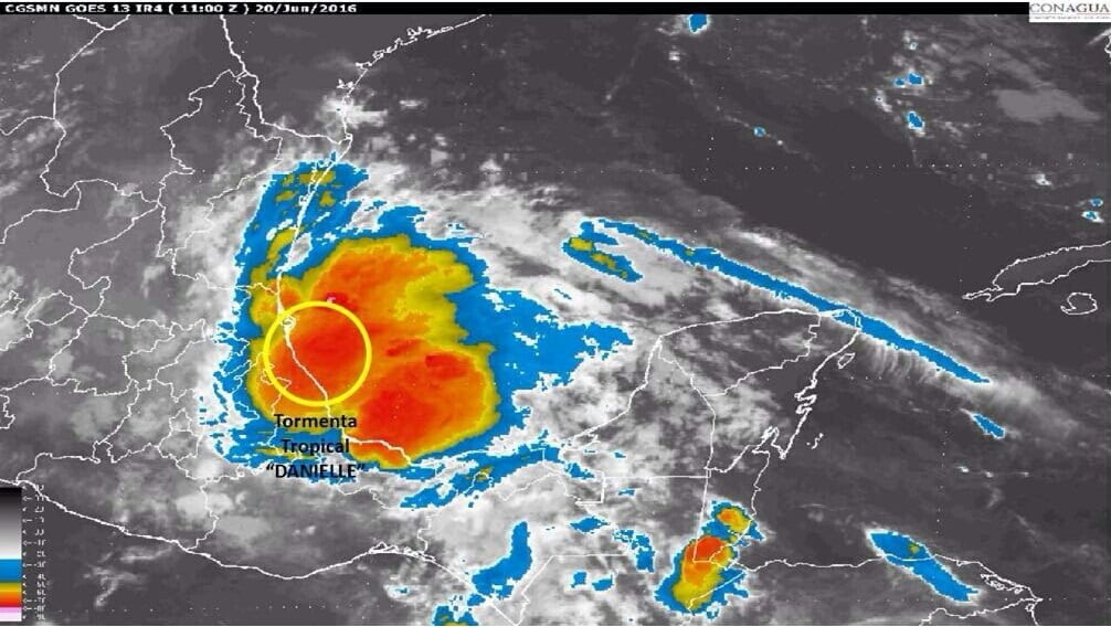 Extienden pronóstico de lluvias por tormenta tropical