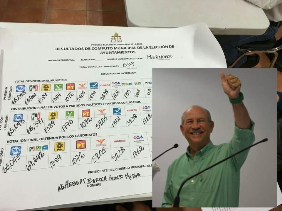 Chuchín de la Garza recibe constancia de mayoría