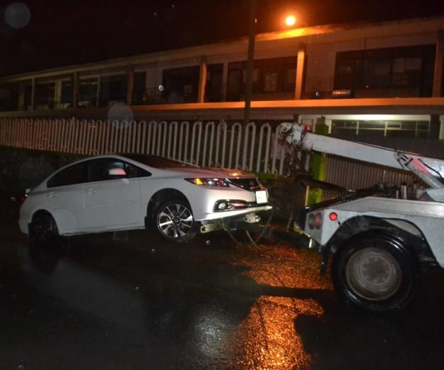 Familia se salva de morir ahogada en Reynosa
