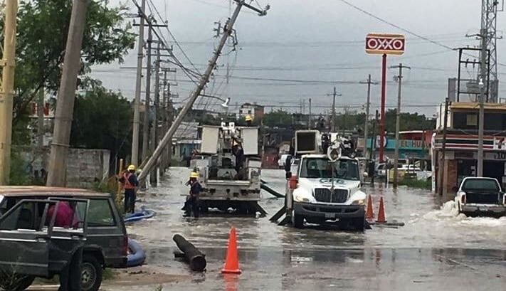 Declaran emergencia en Reynosa por lluvia severa