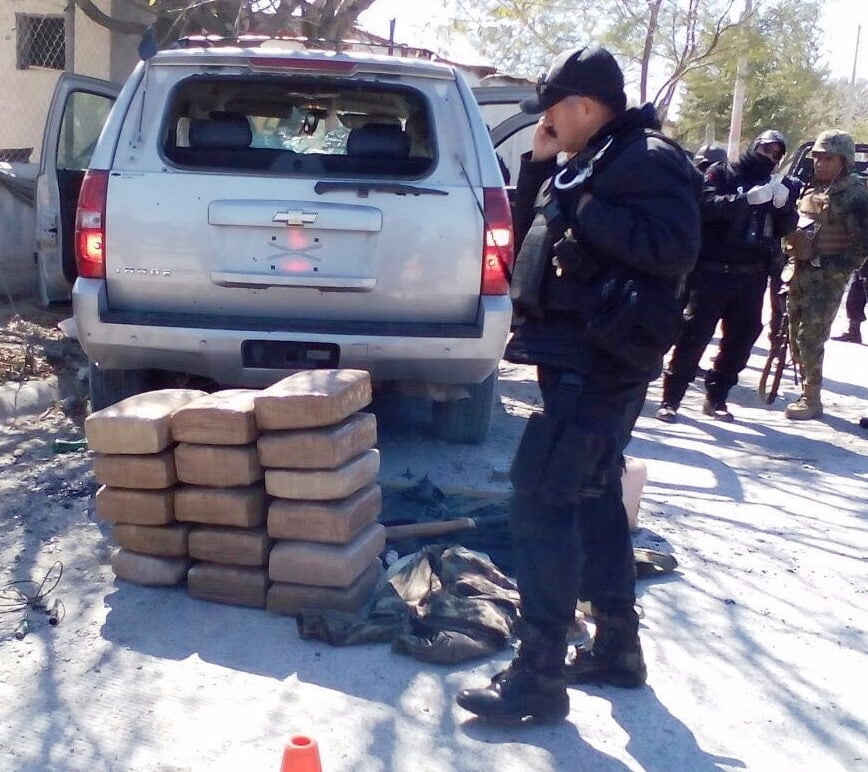 Aseguran más de 12 mil kilos de droga en 11 días en Tamaulipas