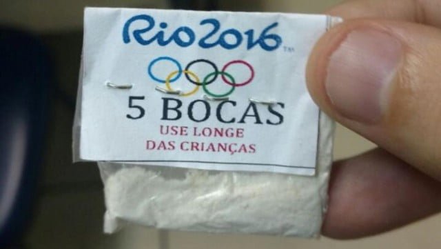 Confiscan cocaína con logotipos olímpicos en Río de Janeiro