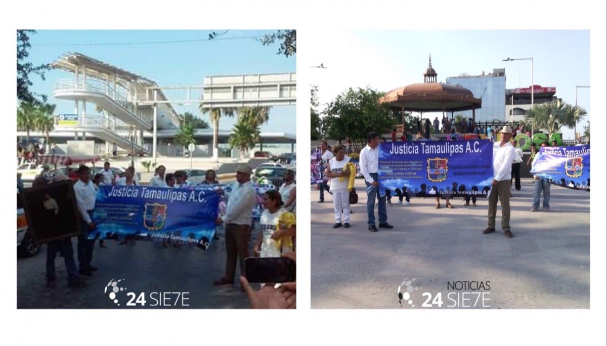Marcha por la paz logra poca convocatoria en Reynosa