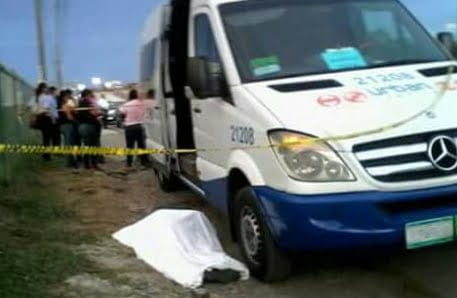 Muere chofer del transporte público tras sufrir un infarto