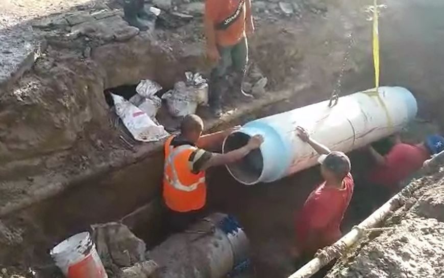 Comapa concluye trabajos de reparación en Nuevo Laredo