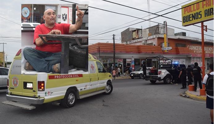 Detienen a incendiario luego de prenderle fuego a un pollo frito
