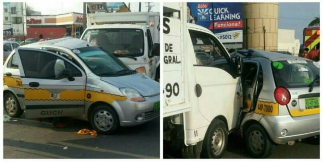 Accidente interrumpe vialidad en Tampico