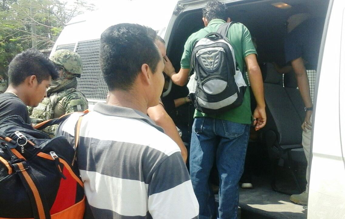 Rescatan a 45 migrantes centro y sudamericanos en Reynosa