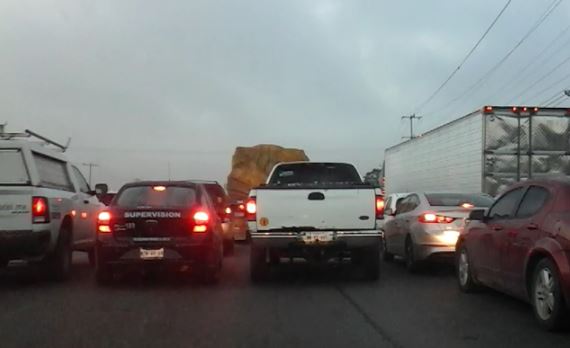 Choque provoca caos vial en Altamira