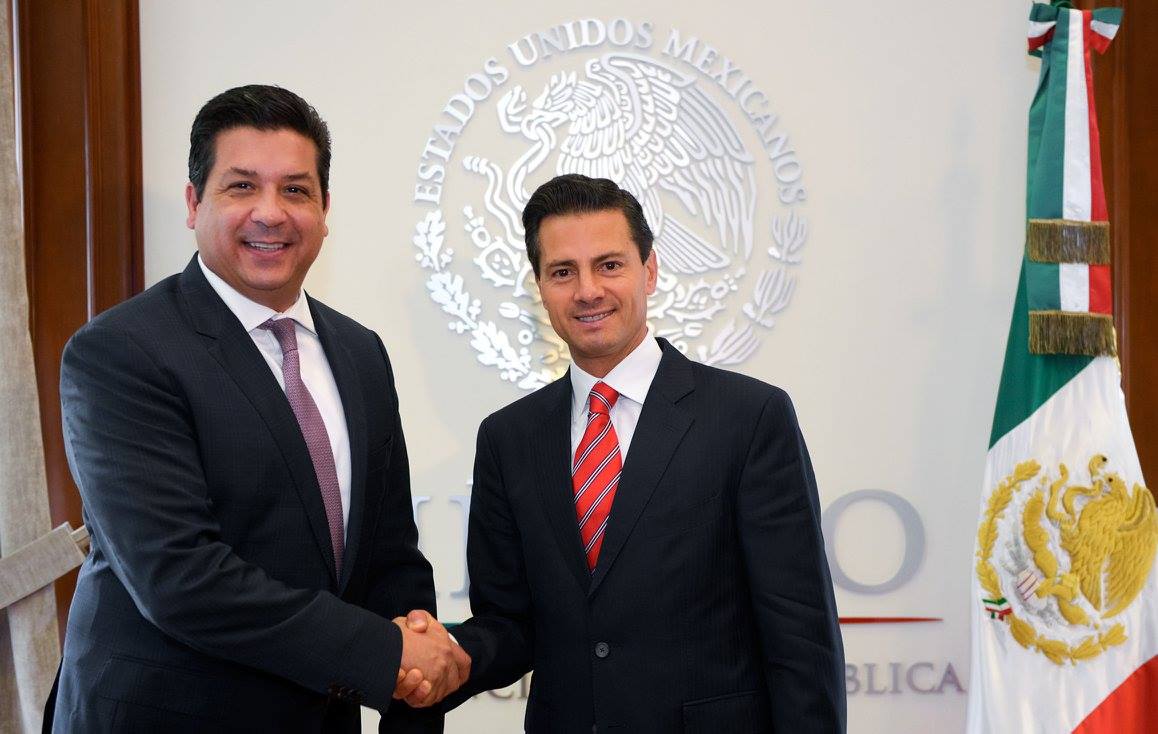 Se reúnen Peña Nieto y Cabeza de Vaca
