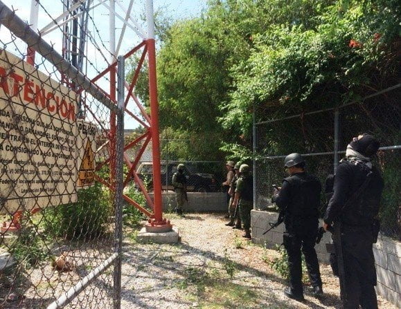 Desactivan antena clandestina de radio comunicación
