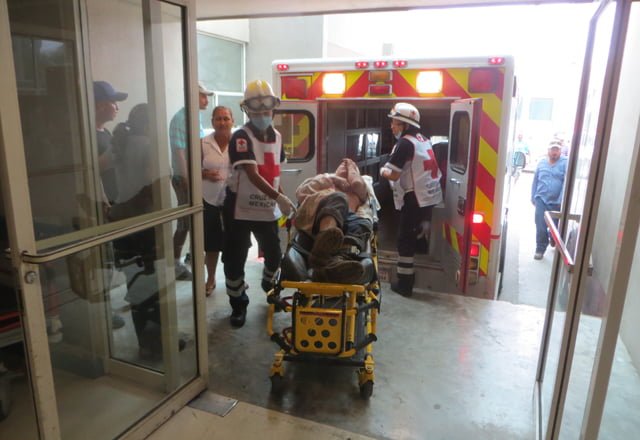 Hermanos hospitalizados tras ser acuchillados