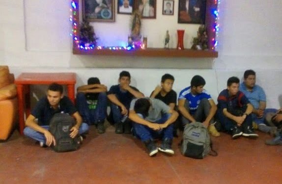 Aseguran 21 inmigrantes en Tampico