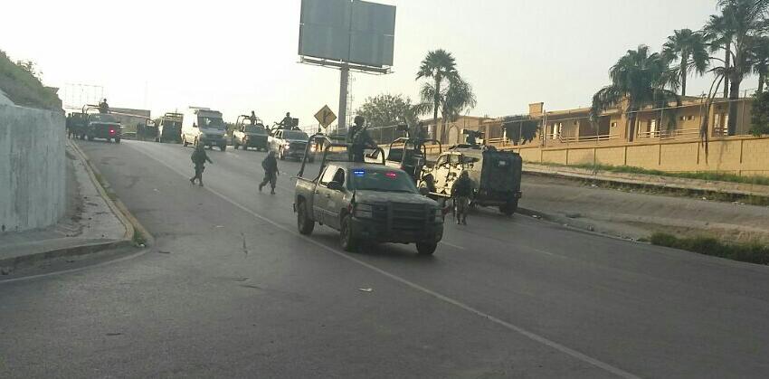 Cierran carretera Reynosa-Río Bravo tras balacera