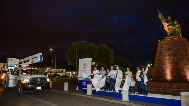 Activan campaña de mejoramiento de alumbrado en Nuevo Laredo