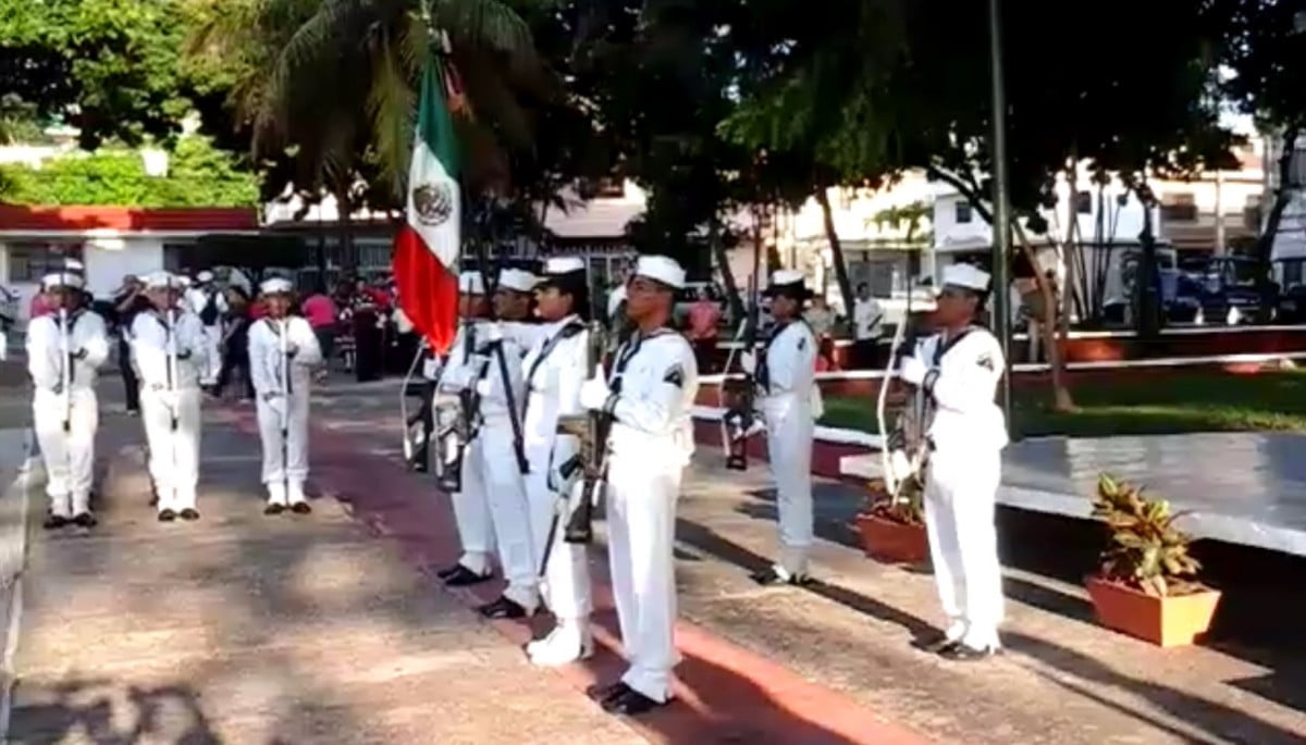 Conmemoran a Niños Héroes en Tampico