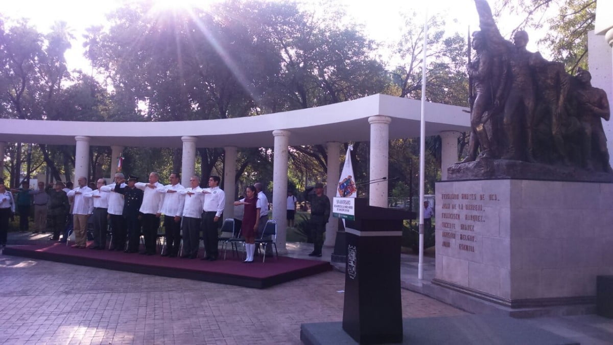 Conmemoran 169 aniversario de gesta heróica de niños héroes
