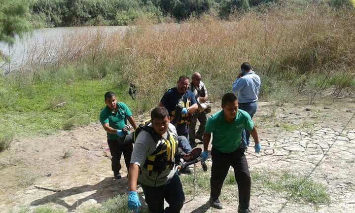 Encuentran dos cadáveres flotando en el Río Bravo