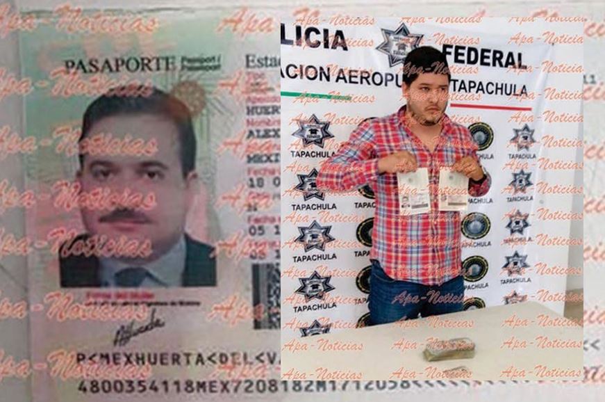 Liberan a sujeto que portaba pasaportes falsos de Duarte