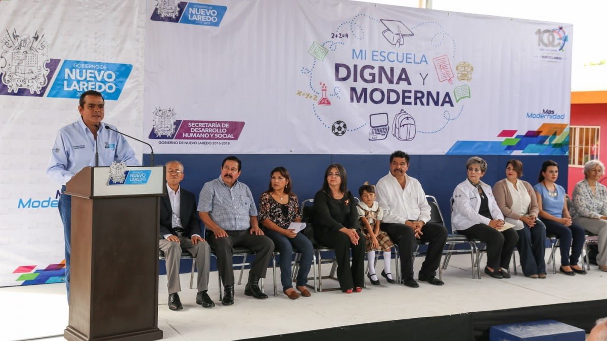 Arranca programa “Escuela digna y moderna” en Nuevo Laredo