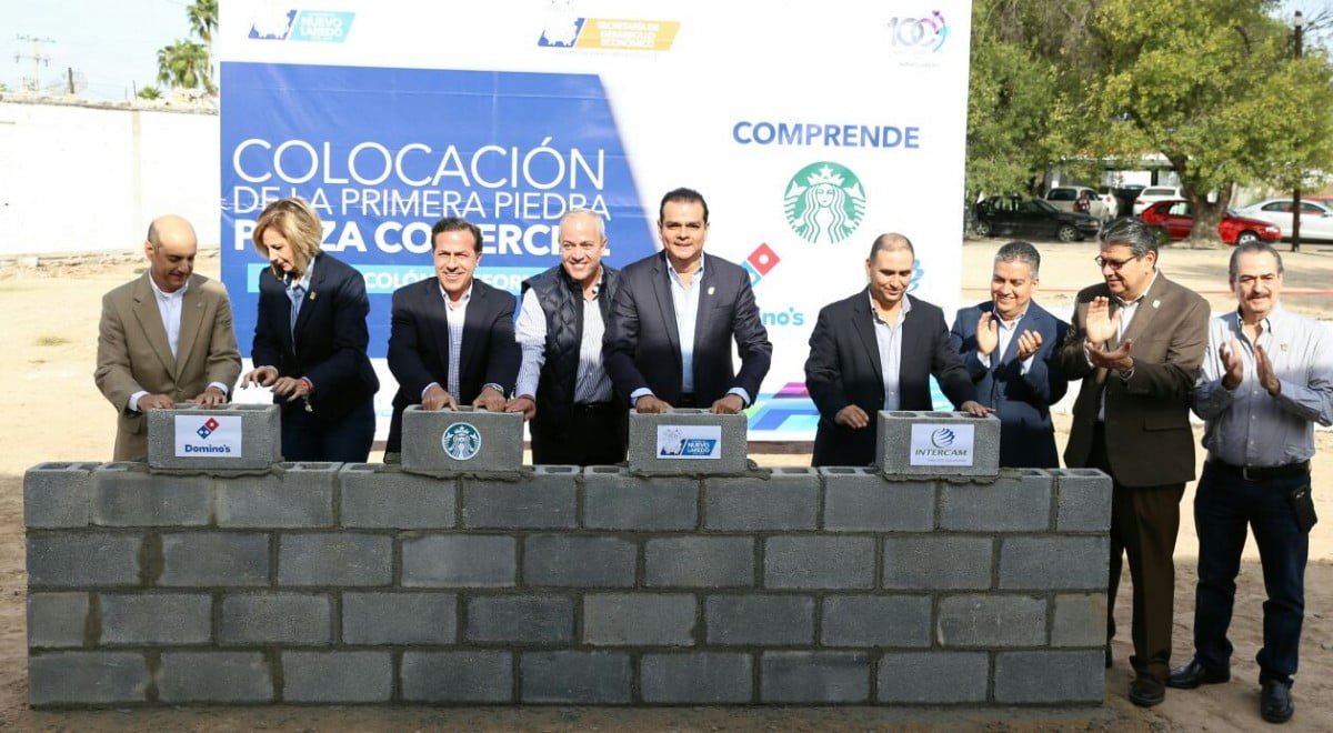 Colocan primera piedra de Starbuks en Nuevo Laredo (VIDEO)