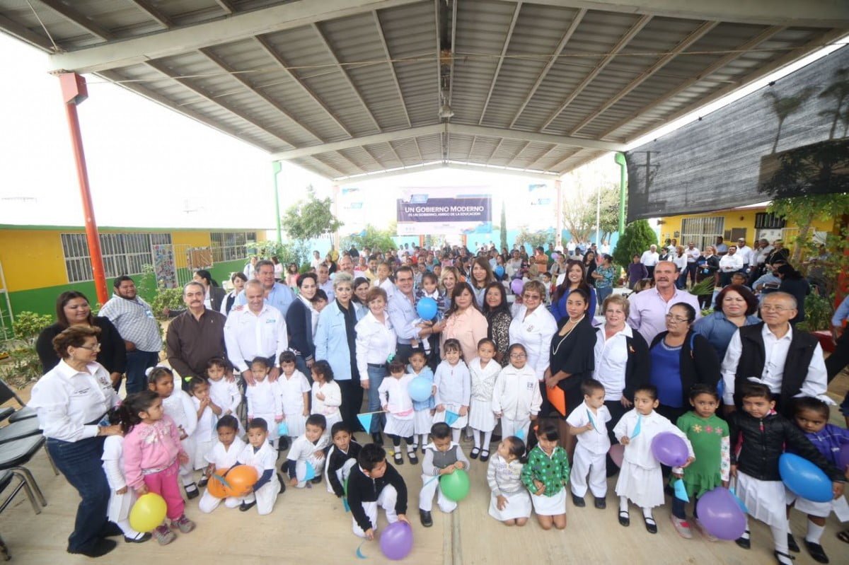 Rehabilitan Jardín de Niños en Nuevo Laredo