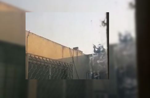 Graban persecución y balacera (VIDEO)
