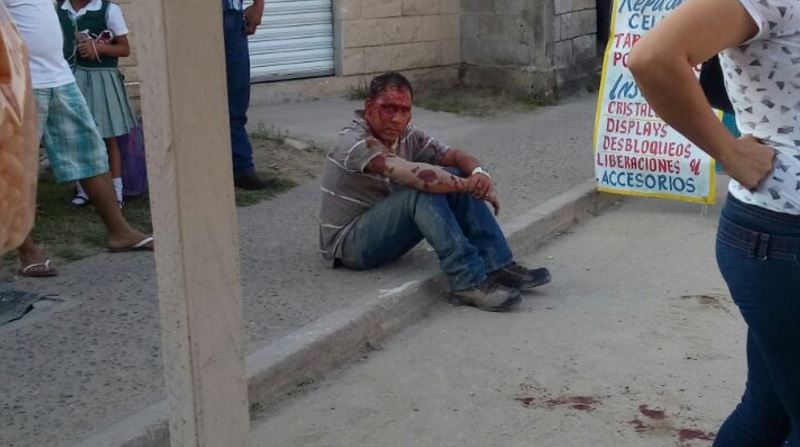 Hombre a punto de ser linchado en Madero